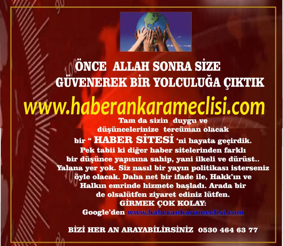 ANKARA MECLİSİ ANADOLU BİRLİĞİ HABER SİTESİ FAALİYETE GEÇTİ