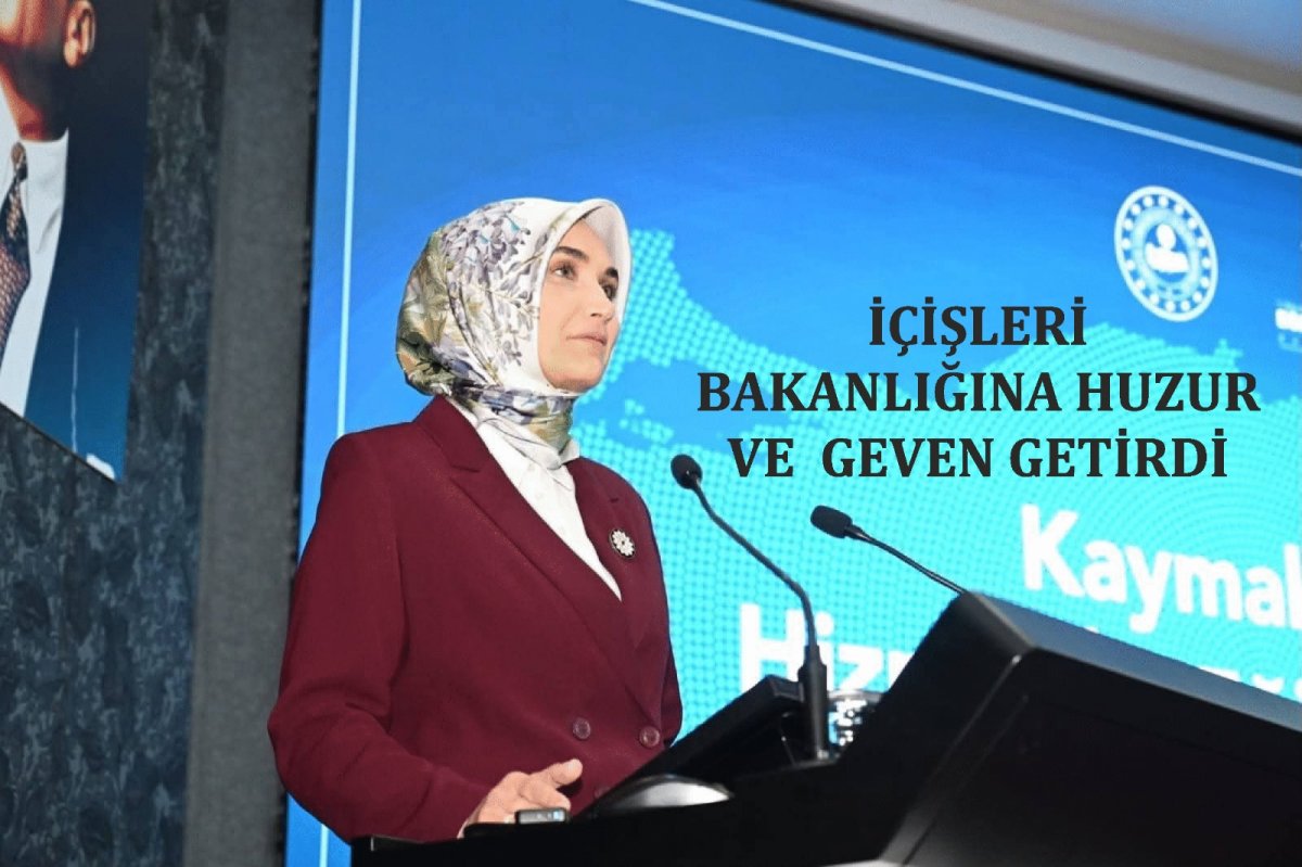 İÇİŞLERİ BAKAN YARDIMCISI KÜBRA GÜRAN YİĞİTBAŞI BAKANLIKTA DA HÜKÜMET ANA ÖZELLİĞİNİ MUHAFAZA EDİYOR
