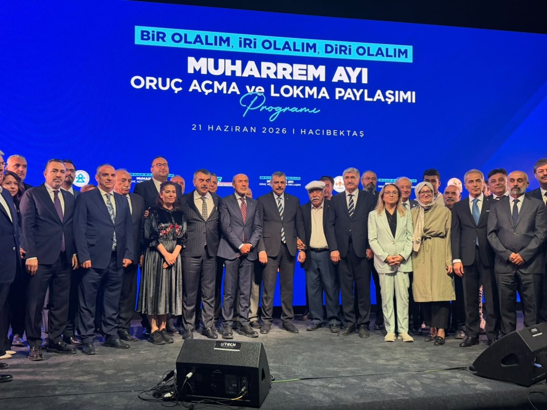 MHP GENEL BAŞKAN YARDIMCISI YAŞAR YILDIRIM :"Biz burada bir açılış yapmıyoruz, burada bir muharrem orucu açıyoruz." dedi.