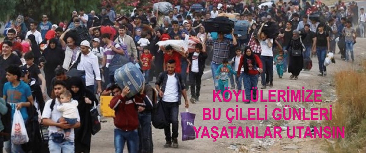Köyleri ve Köylüleri bitirdiler ya helal olsun, oysa bilmezler ki ;