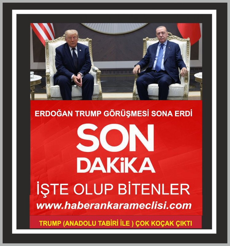 Bu Trump başka bir alem, ne yapacağı , ne edeceği belli değil ancak çok, ama çok önemli bir ifade kullandı: