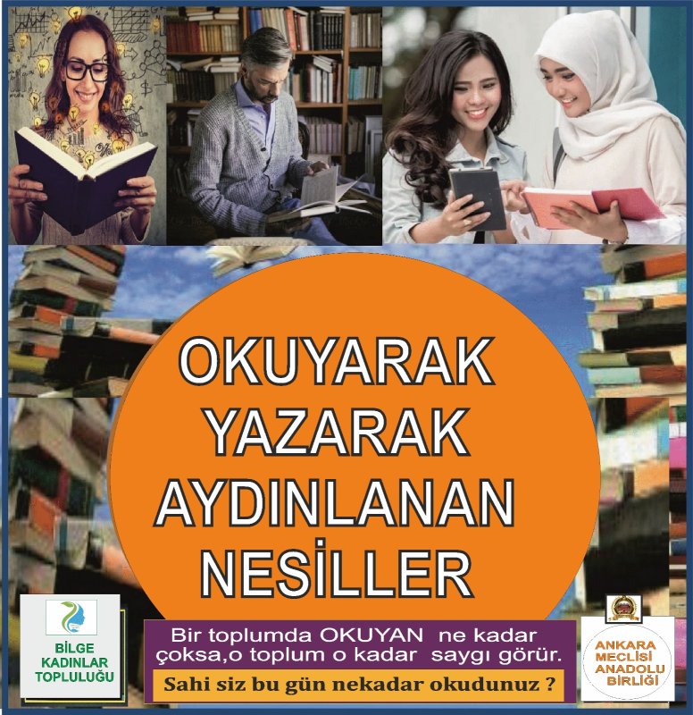 Okumak size huzur vermiyorsa yaşamınızda bir elem, bir keder var demektir.