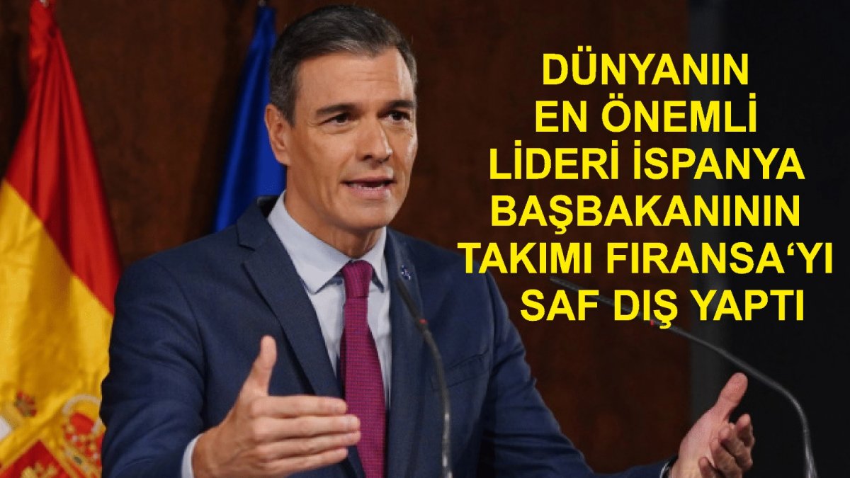Dünyanın en zirve ismi İspanya Başbakanının takımı Fransayı ezdi geçti