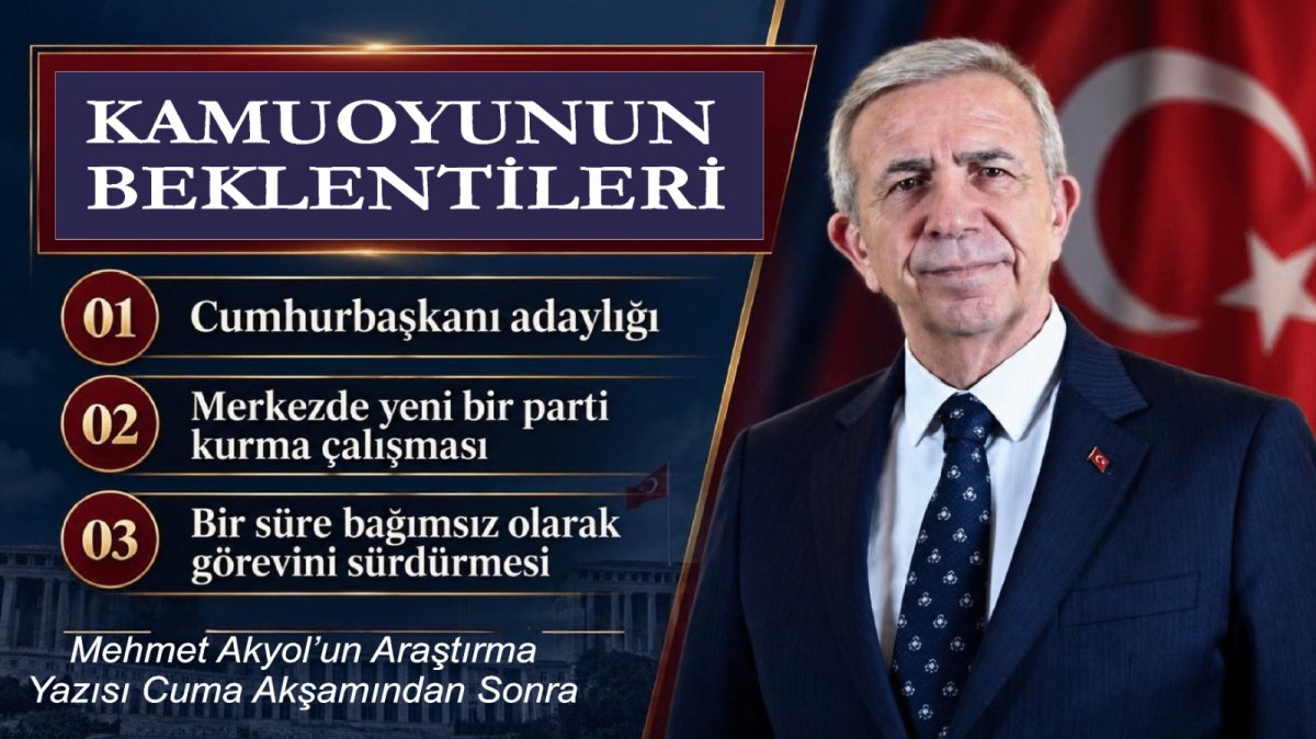 Hiçbir karar kolay alınmaz, alınmamalı; Mansur Yavaş ' da son kararını kolay almadı.