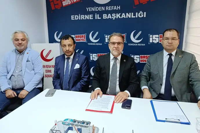 Yeniden Refah Partisi’nden Edirne’de İktidar Mesajı