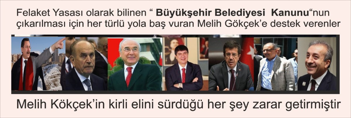 Öyle bir kirli el ki, başta Başkent Ankara'ya ve daha sonra da ülkemize ne kadar zarar verdiğine göz atalım.