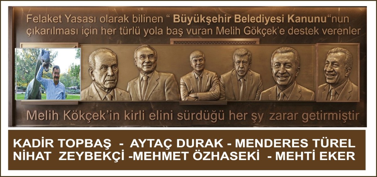 Öyle bir kirli el ki, başta Başkent Ankara'ya ve daha sonra da ülkemize ne kadar zarar verdiğine göz atalım.
