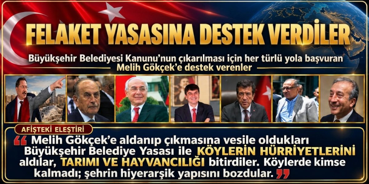 Melih Gökçek'in Büyükşehir Belediye Yasası için  yaptığı görüşmeler ve sonuç...